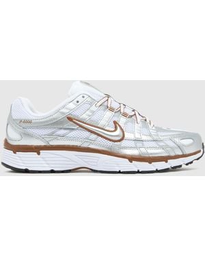 Nike P-6000 Trainers - White