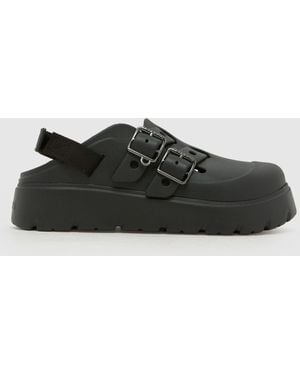 Crocs™ Loaferette Clog Sandals - Black