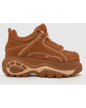 Buffalo London Classic Low Trainers - Brown