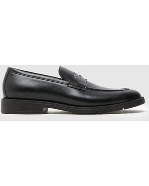 schuh Rogan Loafer Shoes - Black