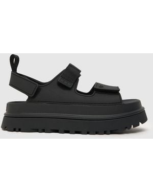UGG Platform Sandals 'Goldenglow' - Black
