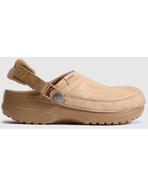 Crocs™ Classic Crafted Clog Sandals - Natural