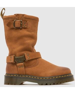 Dr. Martens Anistone Hi Boots - Brown