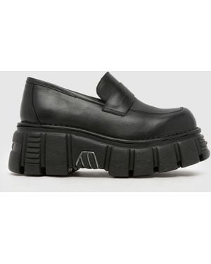 New Rock Loafer Shoes - Black