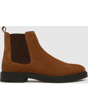 schuh Dice Suede Chelsea Boots - Brown