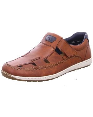 Rieker Sportliche Slipper - Pink