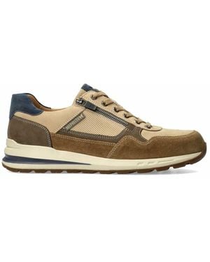 Mephisto Herren Schnürschuhe Bradley Spice Braun Sneakers- P - Natur