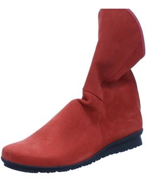 Arche Rote Damenstiefel, Wetterfest Und Stilvoll