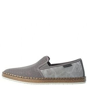 Rieker Herren B5265-43 Slipper - Grau