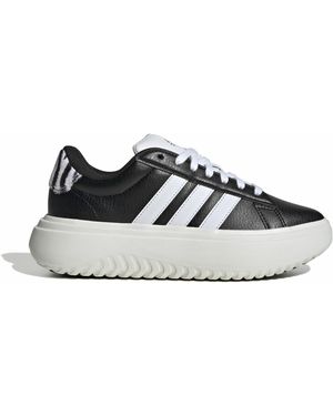adidas Grand Court Platform - Schwarz