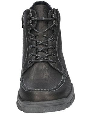 Waldläufer Schnürstiefelette - Schwarz