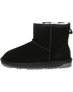 EMU Damen Mini Classic Stiefel Emu Nappa - Schwarz