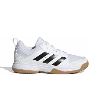 adidas Kinder Ligra 7 Indoor Schuhe - Weiß