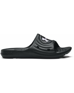Under Armour Locker Iv Slides Sandale - Schwarz