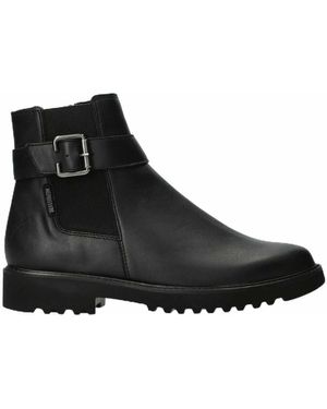 Mephisto Verschluss Stiefeletten Siena Aus Synthet - Schwarz
