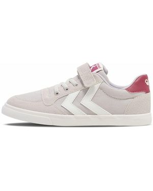 Hummel Slimmer Stadil Low Jr Sneaker - Weiß