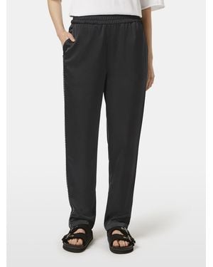 Scotch & Soda Maia Mid-Rise Satin Pants - Black