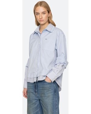 Sea Zayna Top - Blue