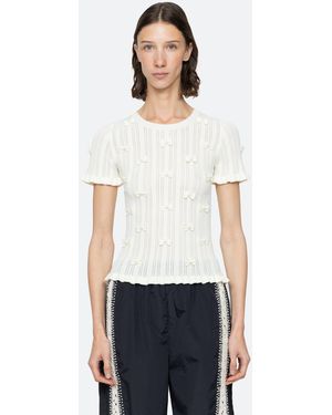 Sea Alberta Top - White