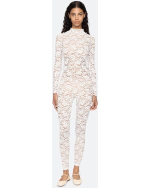 Sea Lilian Catsuit - White