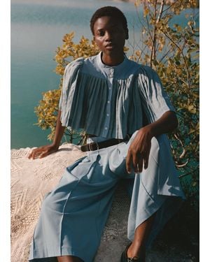 Sea Solene S/s Top - Blue