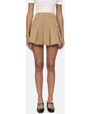 Sea Suzette Skirt - Natural