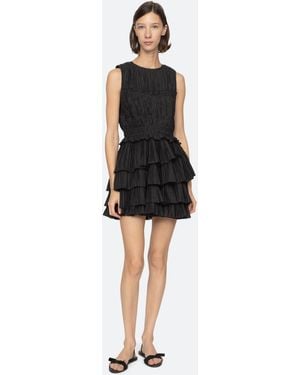 Sea Thalia Mini Dress - Black