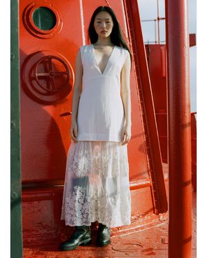 Sea Arielle V-neck Dress - Red