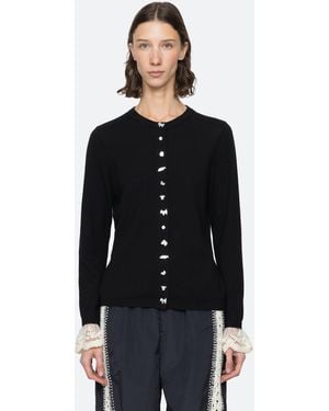 Sea Diane Cardigan - Black