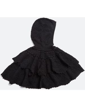 Sea Wright Poncho - Black