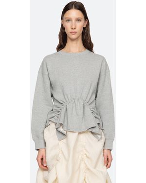 Sea Elegi Sweatshirt - Gray