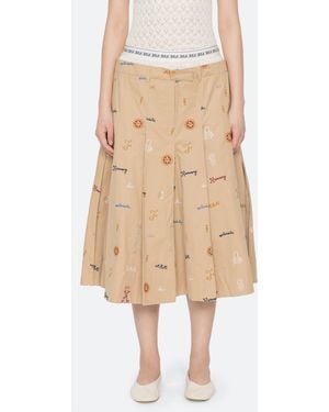 Sea Juliet Skirt - Natural