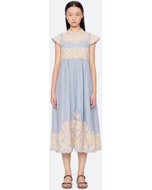 Sea Alexandra Dress - Blue