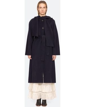 Sea Astra Coat - Blue