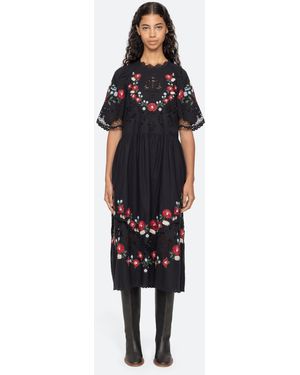 Sea Rosaline Dress - Black