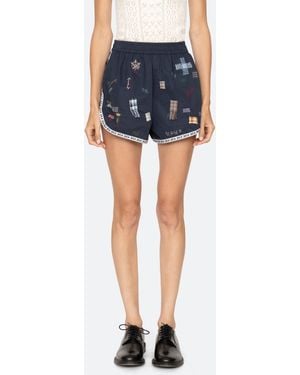 Sea Claira Shorts - Blue