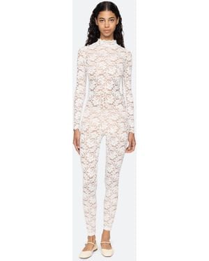 Sea Lilian Catsuit - White