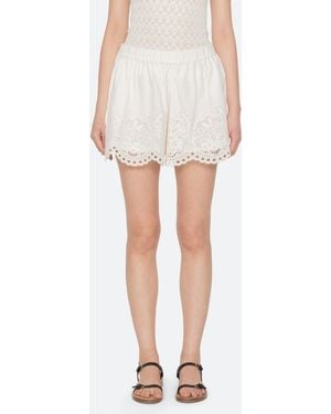 Sea Gardener Shorts - White