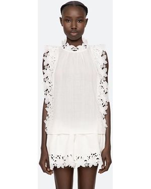 Sea Eleannora Top - White