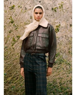 Sea Lenoir Bomber Jacket - Brown