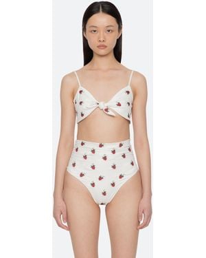 Sea Bindi Bikini Top - White