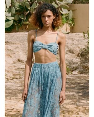 Sea Carmella Bikini Top - Blue
