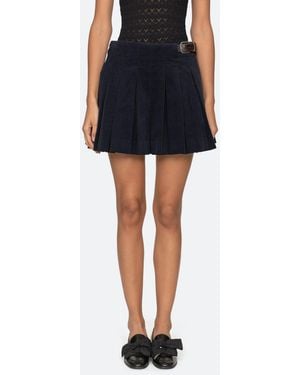 Sea Garrett Mini Skirt - Blue
