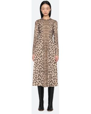 Sea Claude L/s Dress - White