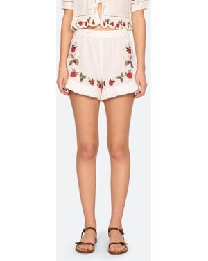 Sea Bindi Shorts - White