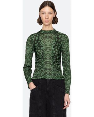 Sea Claude L/s Top - Green