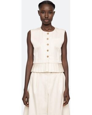 Sea Angelina Vest - Natural