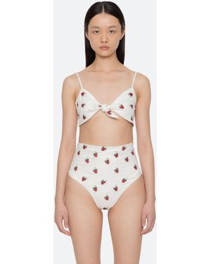 Sea Bindi Bikini Top - White