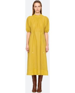 Sea Anise S/s Dress - Yellow