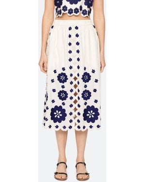 Sea Catrine Skirt - Blue